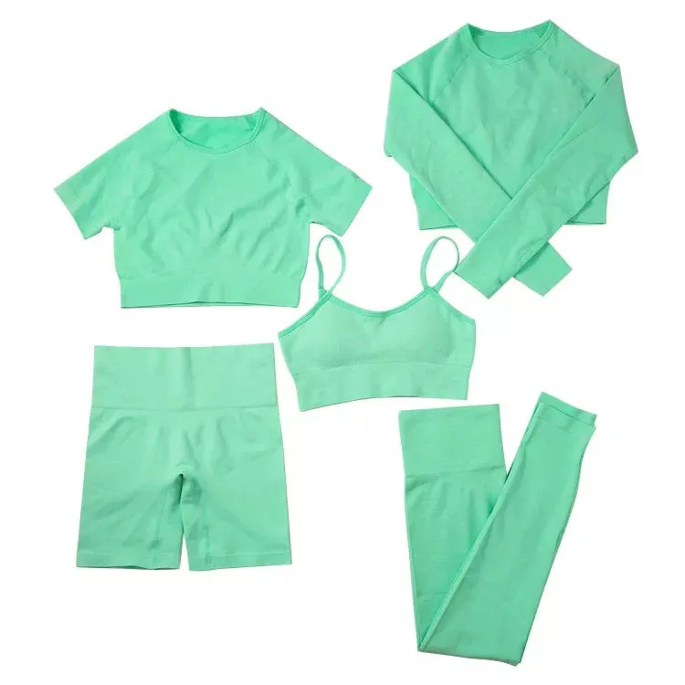 5-Piece Yoga Suit Is Soft And Comfortable