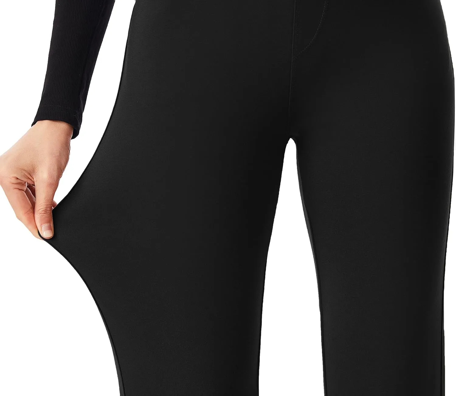 AFITNE Women's Yoga Dress Pants 2025 Spring Stretchy Work Slacks Straight Leg Business Office Casual Pants