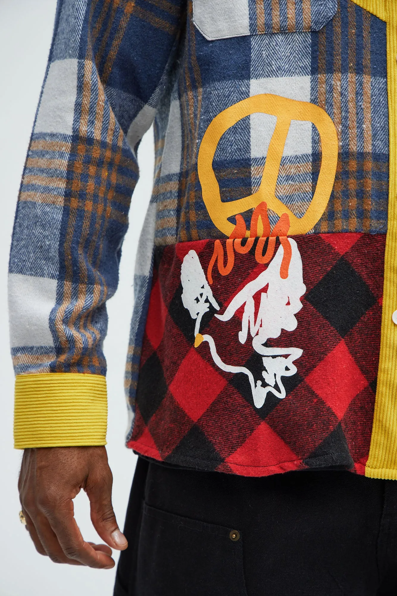 All We Trust Flannel - Multi Color