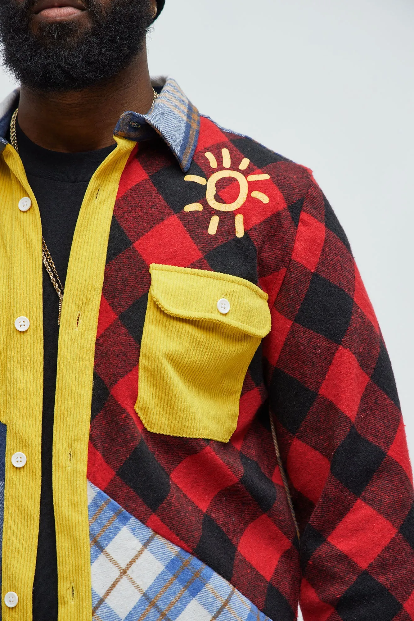 All We Trust Flannel - Multi Color