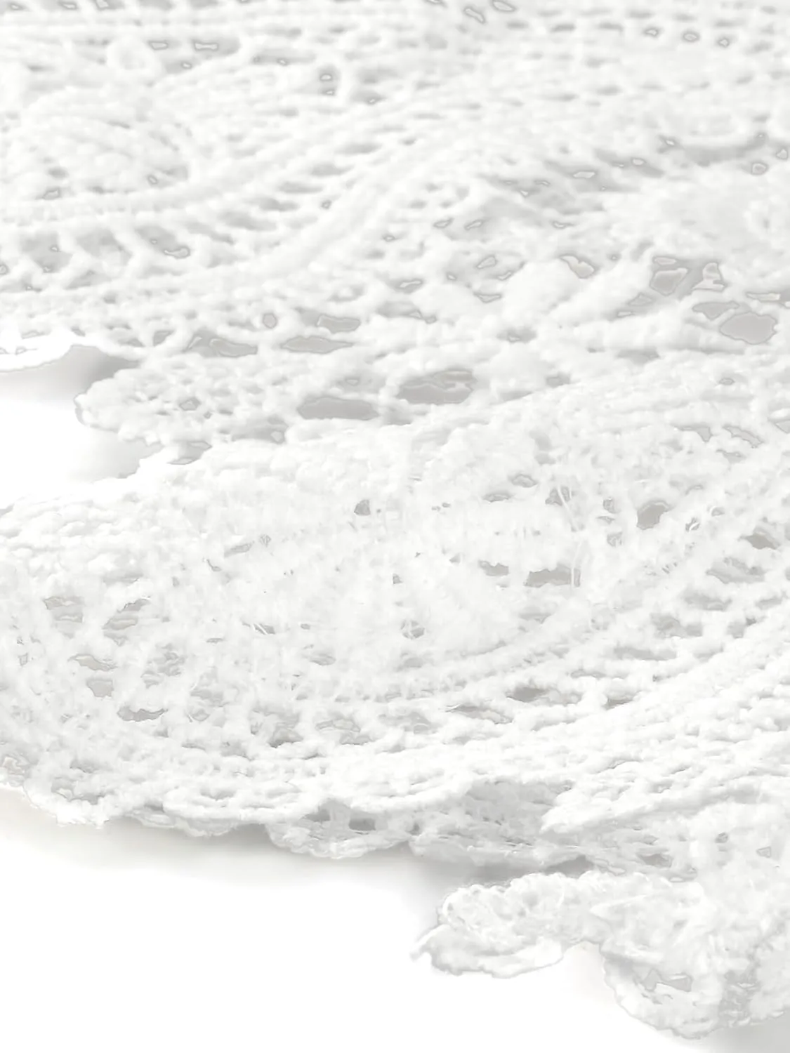 Allegra K Crochet Lace Tank Top for Women's Boho Square Neck Top