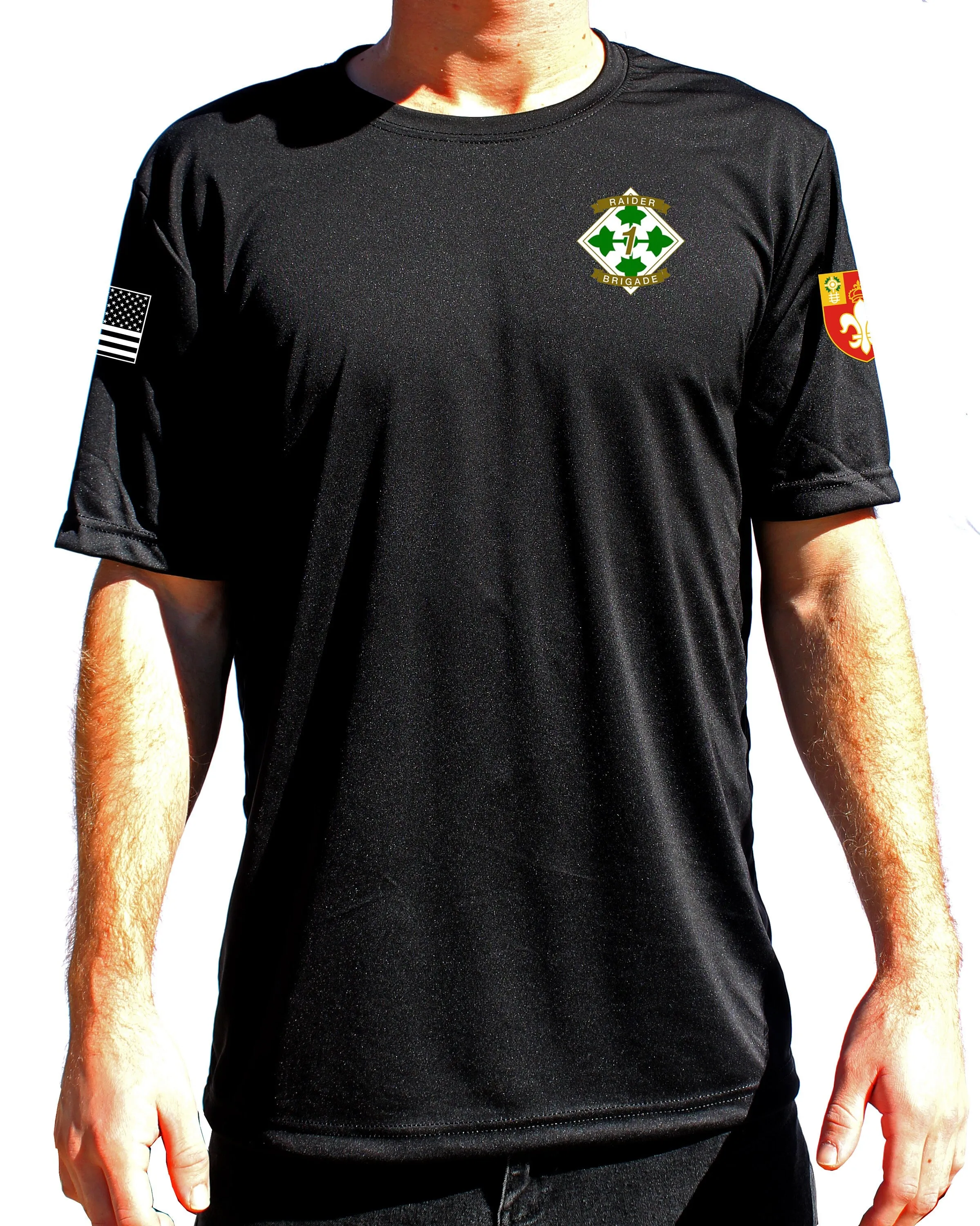 Assault Black Performance PT Unisex Shirt. This shirt is approved for PT *Free Shipping for Liaison Pick-up orders only*