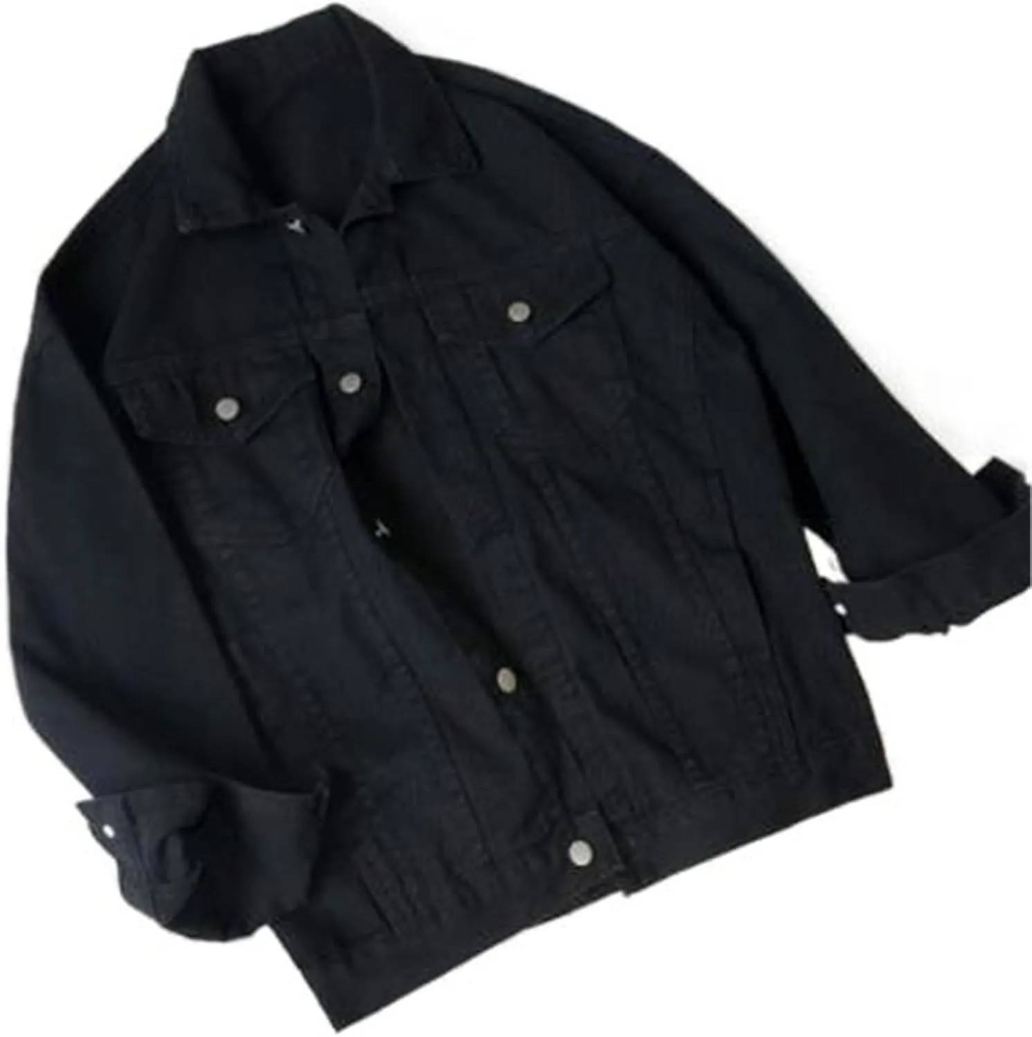 Autumn Workwear Denim Jacket for Women