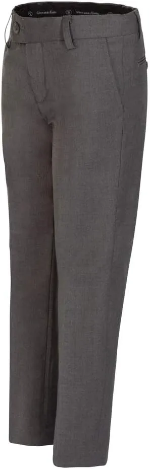 Boys Dress Pants Flat-Front - Slim fit Dress Slacks