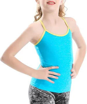 Camisole Tank Top for Girls and Women Gymnastics Dance Athletics Cami Top Daily Wearing