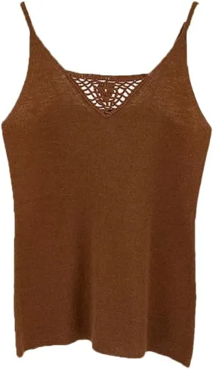 Camisole Tops for Women Tank Top for Women Wool Cami Top for Women Shirt