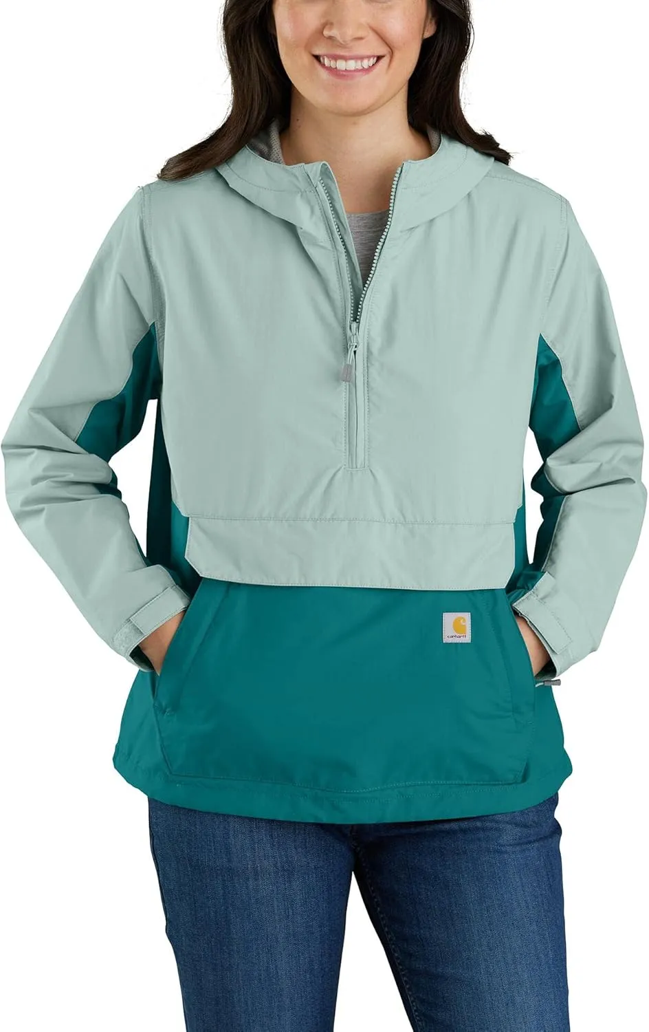 Carhartt Women's Rain Defender Loose Fit Lightweight Packable Anorak