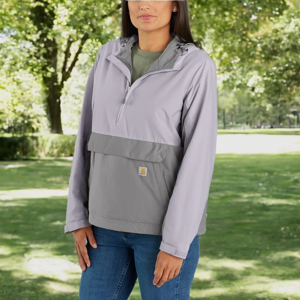 Carhartt Women's Rain Defender Loose Fit Lightweight Packable Anorak
