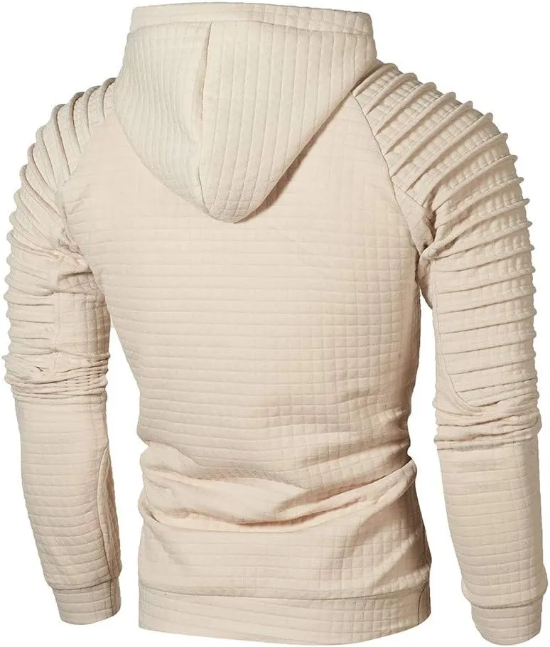 Casual Pullover Hoodie Men'S Fall Long Sleeved Hoodie Hooded Sweatshirt Tops Outdoor Sweatshirt Shirt Long Sleeve