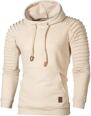 Casual Pullover Hoodie Men'S Fall Long Sleeved Hoodie Hooded Sweatshirt Tops Outdoor Sweatshirt Shirt Long Sleeve