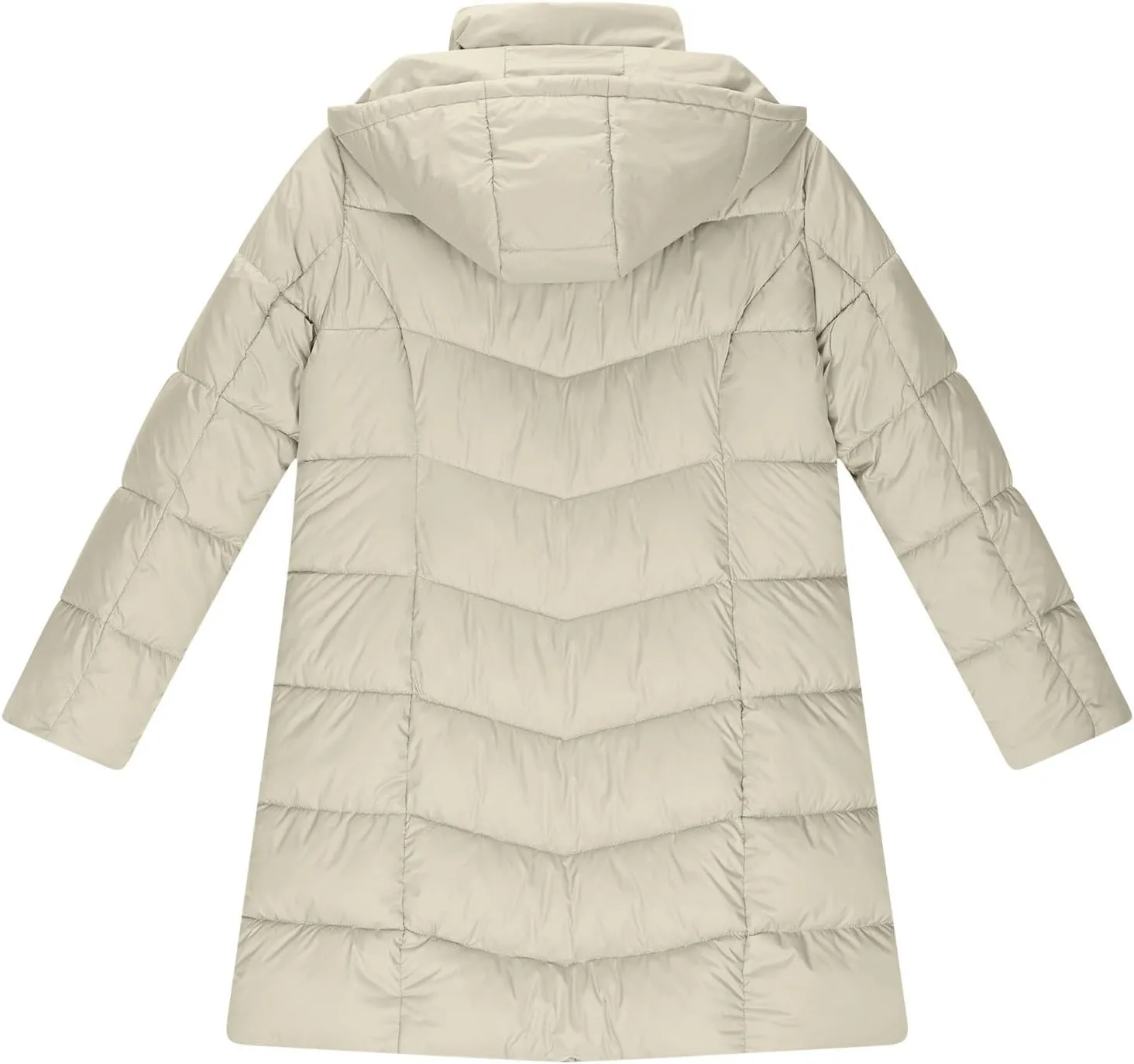 Ceboyel Womens Hooded Puffer Coats Zip Up Warm Winter Down Jackets Trendy 2024 Quilted Coat Clothing Outerwear Clothing