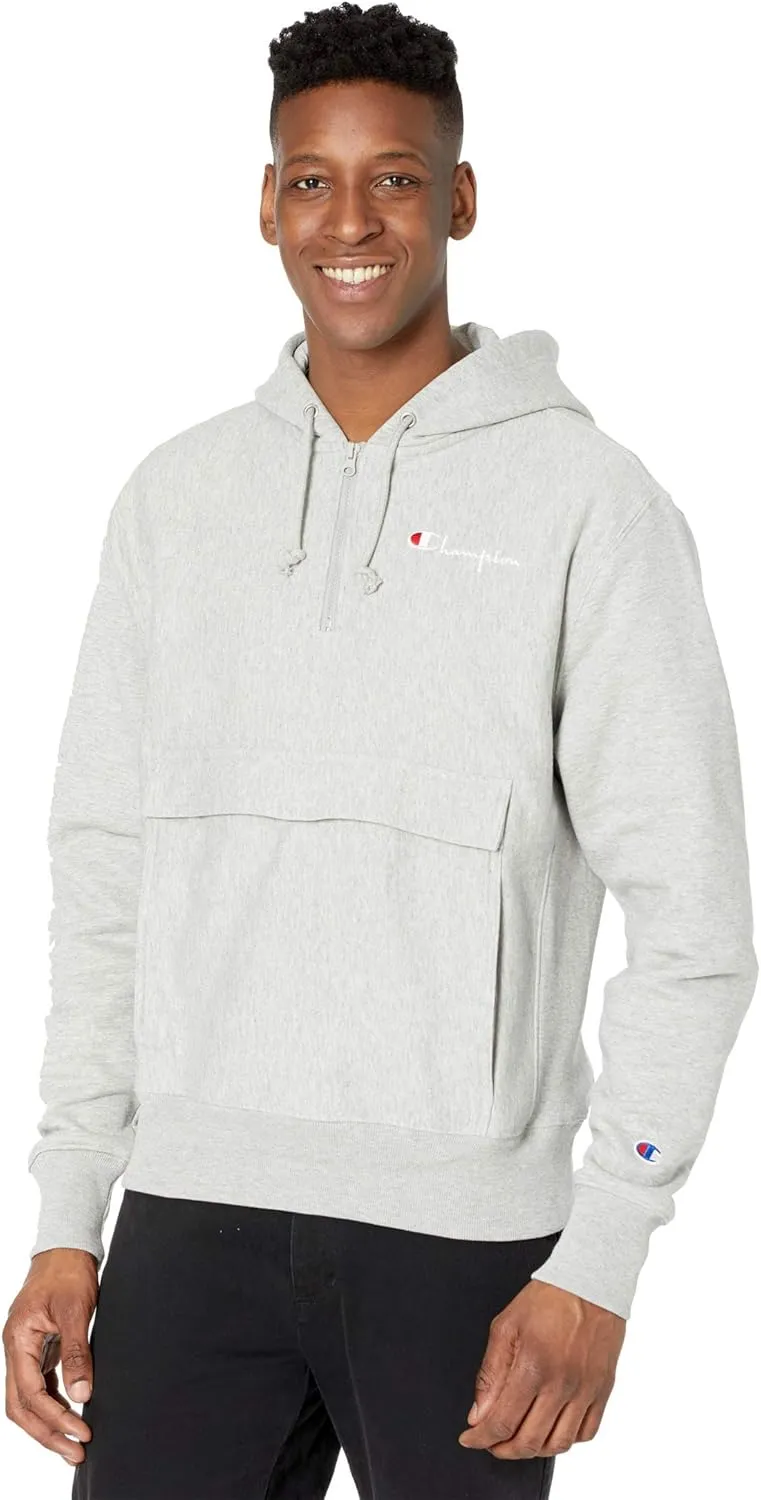 Champion Men's Packable Anorak Quarter-Zip Jacket