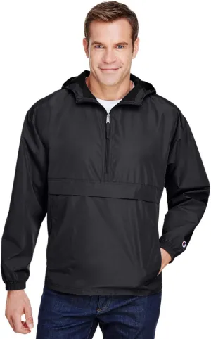 Champion Men's Packable Anorak Quarter-Zip Jacket