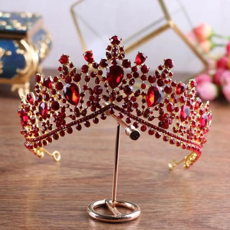 Charming Jewelry Princess Rhinestone Tiaras | Bridelily