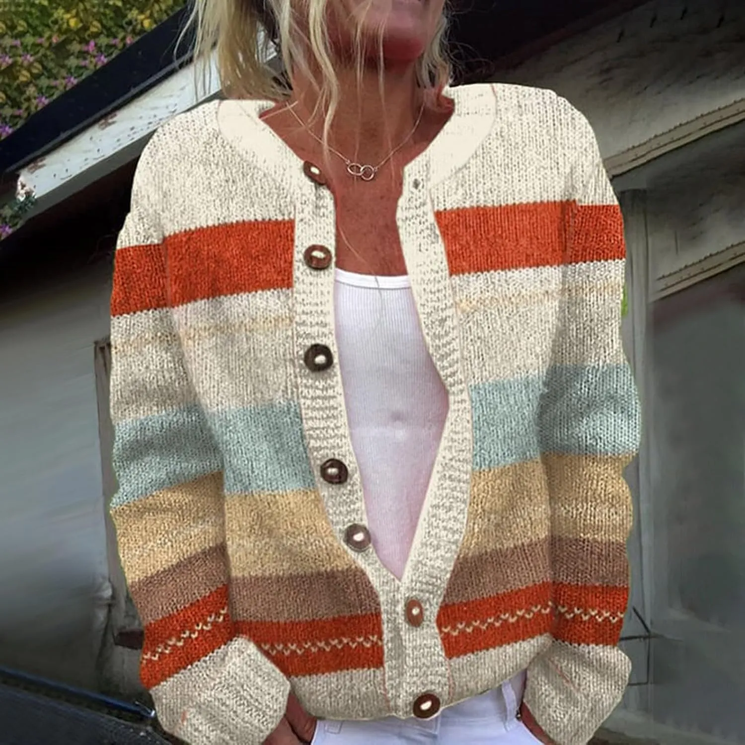 Christmas Sweaters For Women Warm Open Front Cardigan Comfy Knit Sweater Fall Outfits Long Sleeves Sweater Jacket