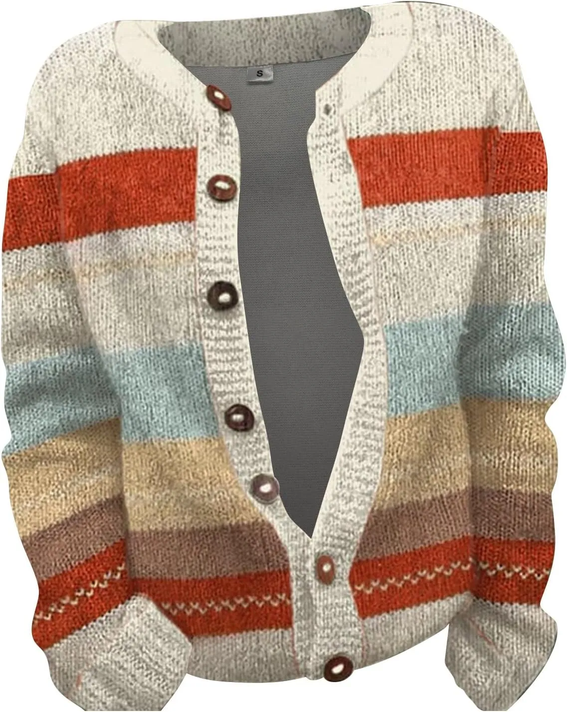 Christmas Sweaters For Women Warm Open Front Cardigan Comfy Knit Sweater Fall Outfits Long Sleeves Sweater Jacket