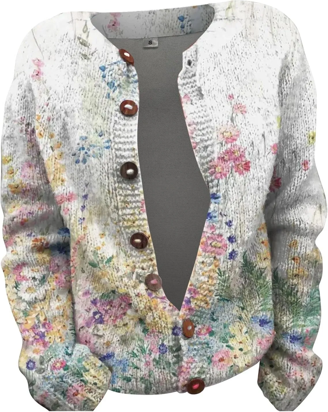 Christmas Sweaters For Women Warm Open Front Cardigan Comfy Knit Sweater Fall Outfits Long Sleeves Sweater Jacket