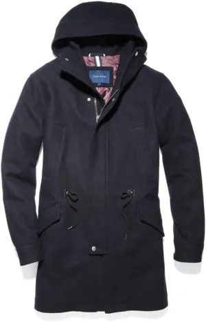 Cole Haan Men's Wool Melton Anorak