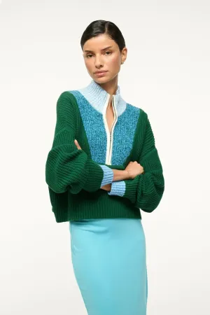 Cropped Hampton Sweater - Jungle