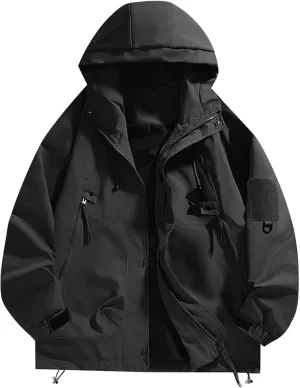 Daily Deals of Todays Gifts for Him Unique 57l Sport Coat Cool Weather Jackets Men Men Warm Jacket Cotton Winter Padded Coat Classic Silent 9 Jacket Before You Mens Clothing F-Black