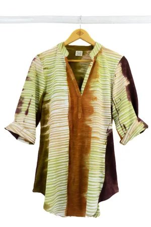 Deep V Tunic - 1048 - Vibras - Tierra