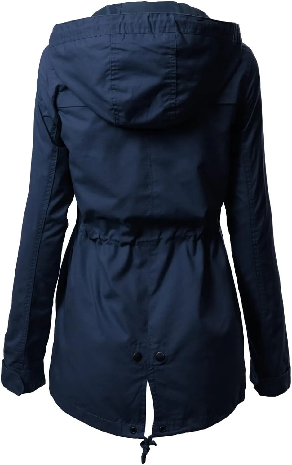 Design by Olivia Women's Military Anorak Safari Hoodie Jacket