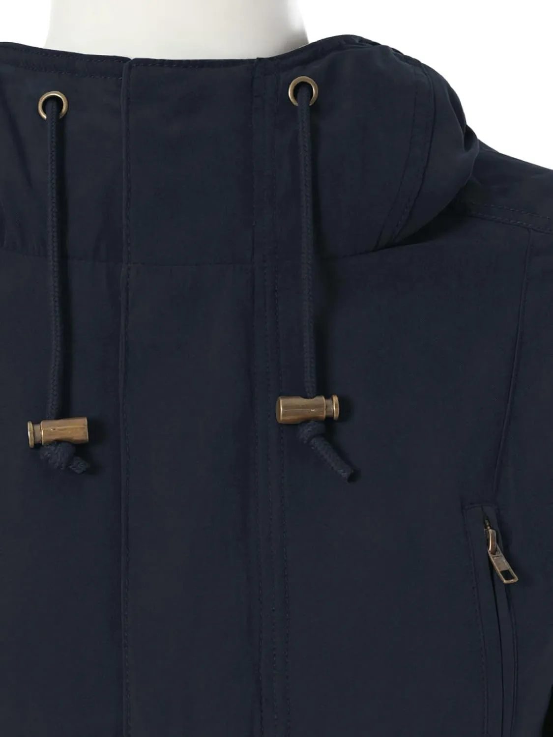 Design by Olivia Women's Military Anorak Safari Hoodie Jacket