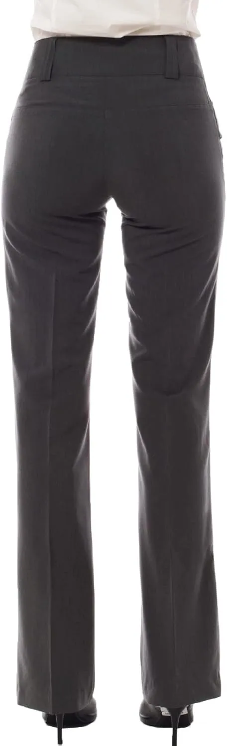 Design by Olivia Women's Relaxed Boot-Cut Office Pants Trousers Slacks