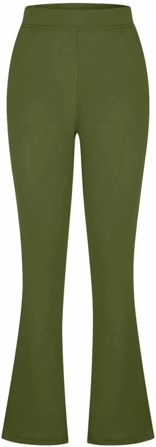 Dress Pants Women Business Casual Work Pants Women 2025 High Waist Stretchy Trousers Pull on Office Slacks Bottoms