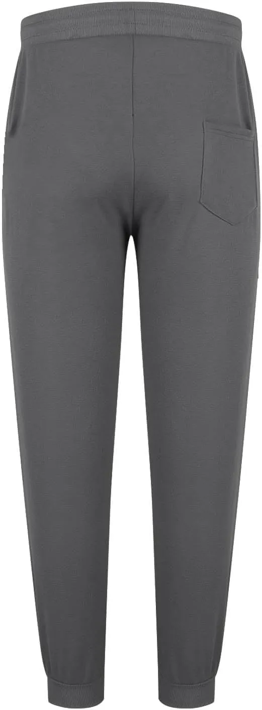 evzosrz Mens Sweatpant Slim Fit Active Athletic Workout Jogger Elastic High Waisted Track Bottom Trousers with Zipper Pockets