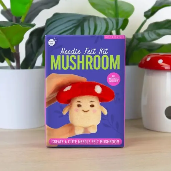 Felt Kit - Felting Mushroom Needles