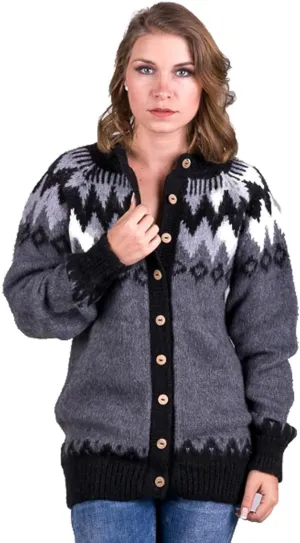 Gamboa Cardigan for Women Womens Sweater Sweaters for Women Cardigan Women Womens Tops Alpaca Sweater Ladies Sweater