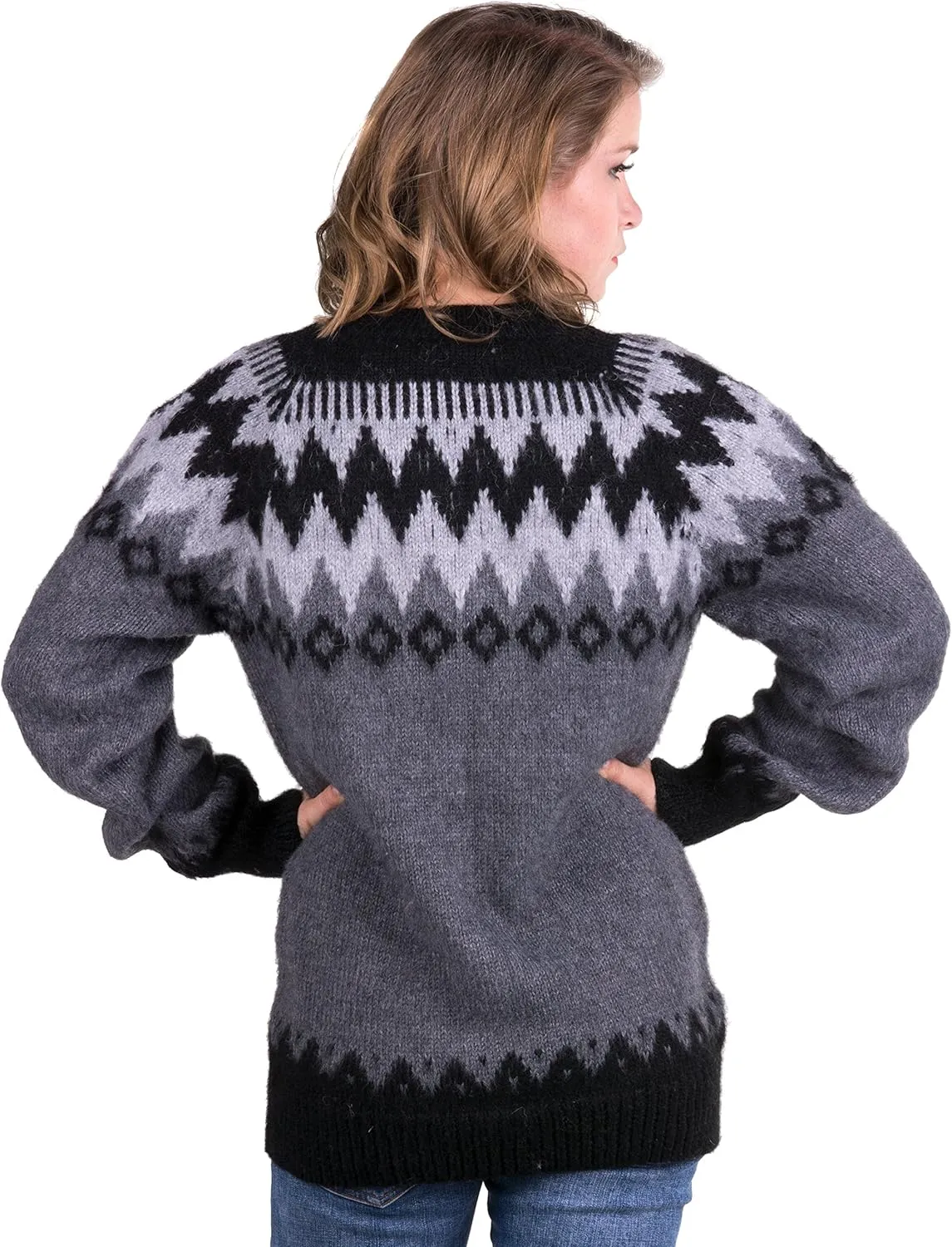 Gamboa Cardigan for Women Womens Sweater Sweaters for Women Cardigan Women Womens Tops Alpaca Sweater Ladies Sweater