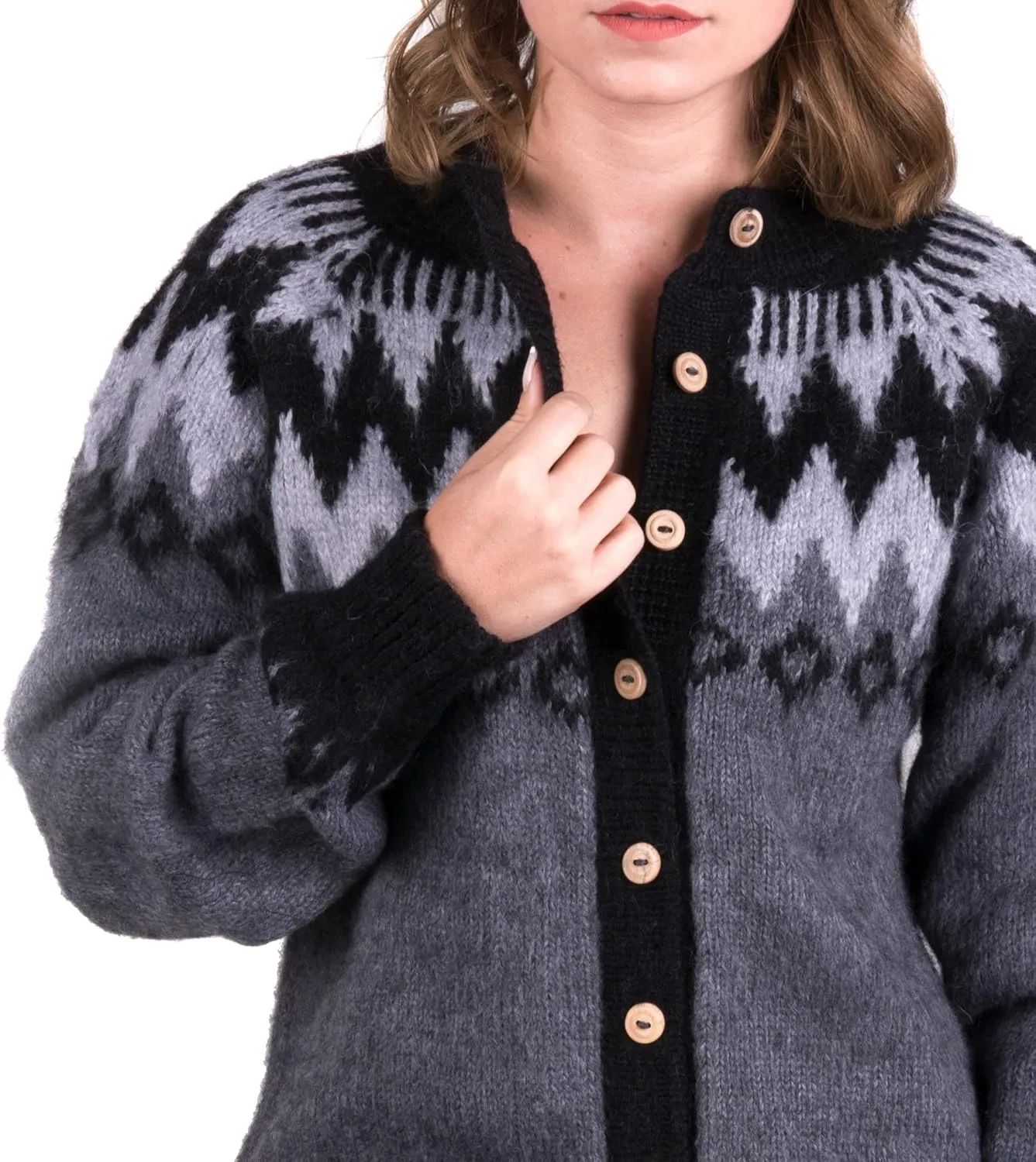 Gamboa Cardigan for Women Womens Sweater Sweaters for Women Cardigan Women Womens Tops Alpaca Sweater Ladies Sweater