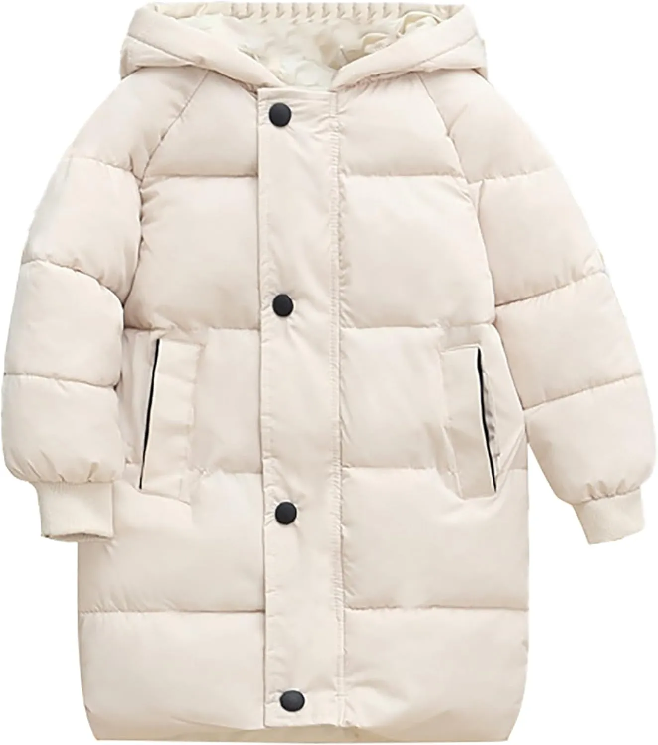 Girls Winter Coats Size 8 Children's Down Padded Jacket Long Cotton Padded Jacket Baby Children's Big Girls Ski Jacket