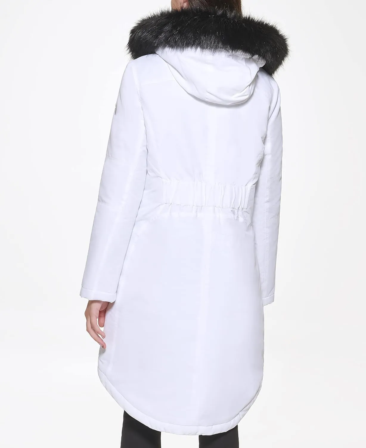 GUESS Women's Long Anorak Coat