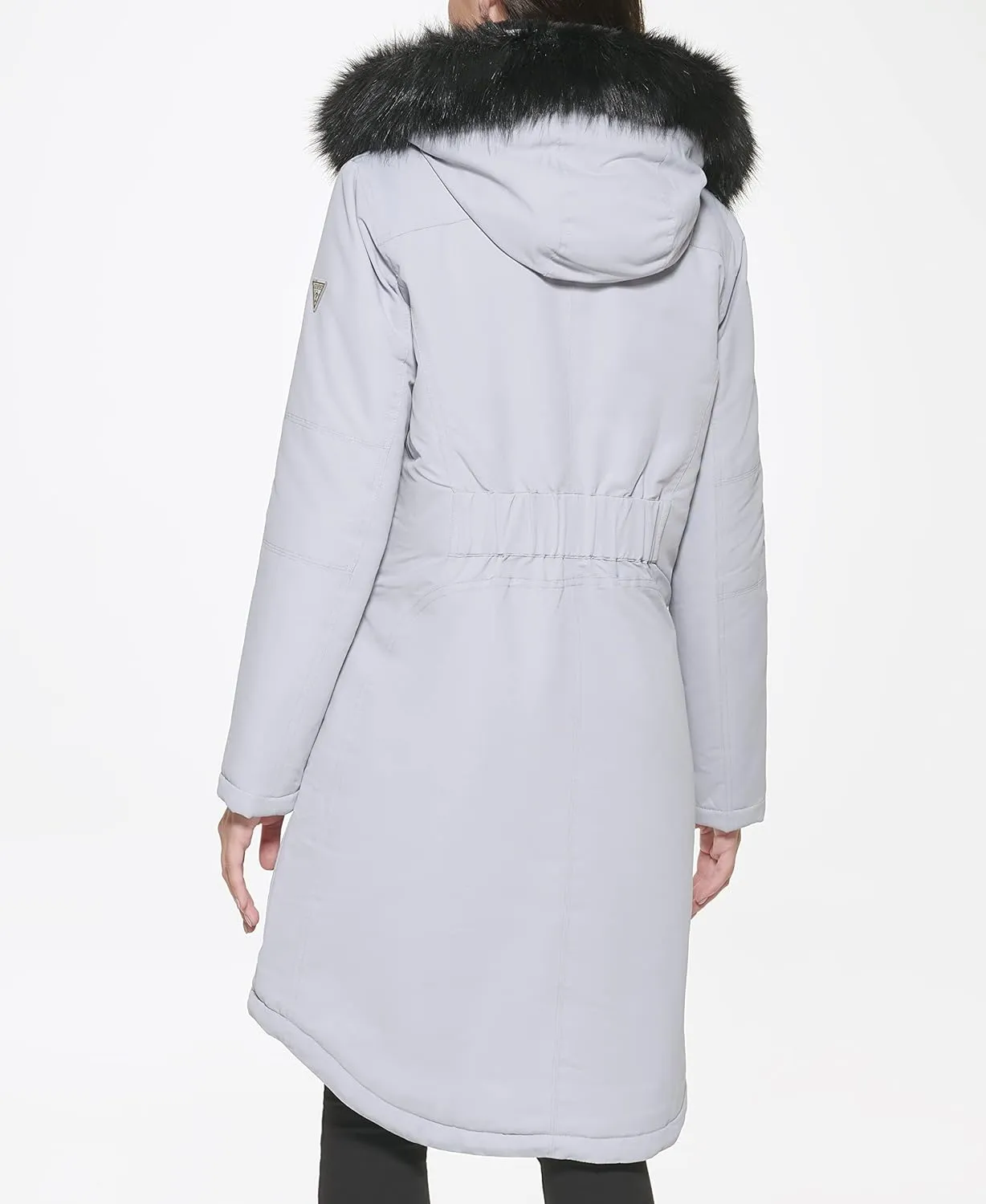 GUESS Women's Long Anorak Coat