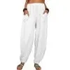 Ivyshape | Airy Linen Pants
