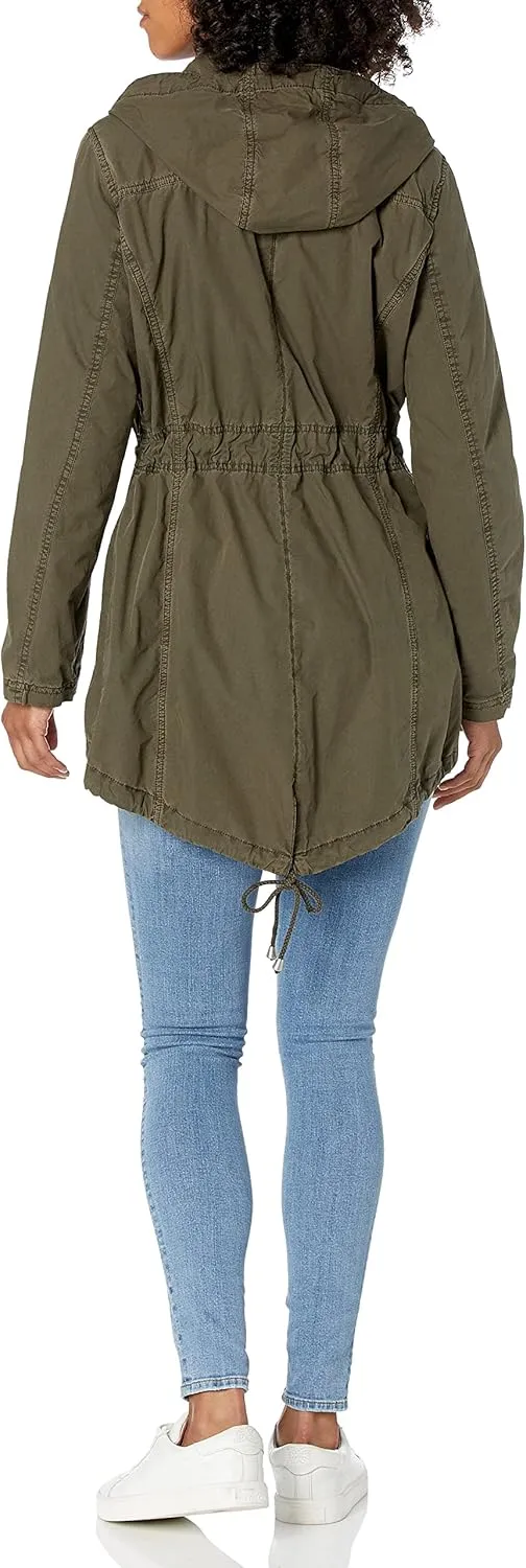 Levi's Women's Cotton Hooded Anorak Jacket (Standard & Plus Sizes)