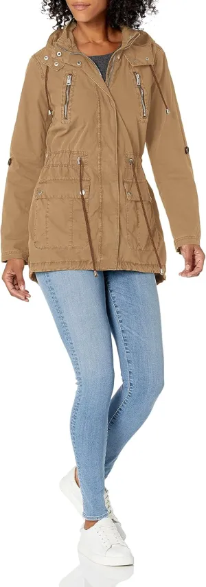 Levi's Women's Cotton Hooded Anorak Jacket (Standard & Plus Sizes)