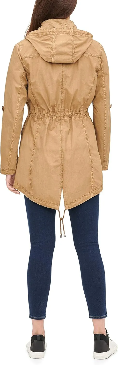 Levi's Women's Cotton Hooded Anorak Jacket (Standard & Plus Sizes)