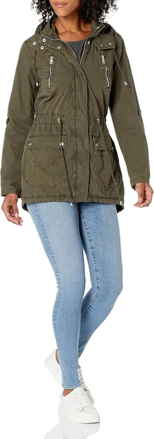 Levi's Women's Cotton Hooded Anorak Jacket (Standard & Plus Sizes)