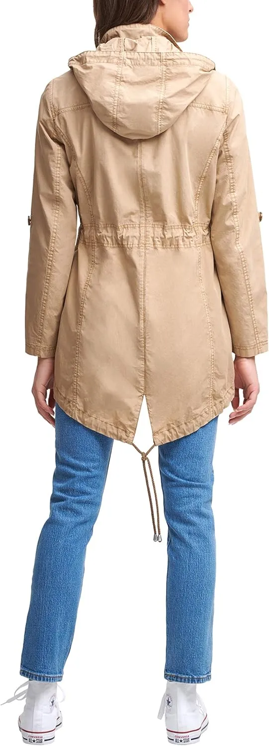 Levi's Women's Cotton Hooded Anorak Jacket (Standard & Plus Sizes)