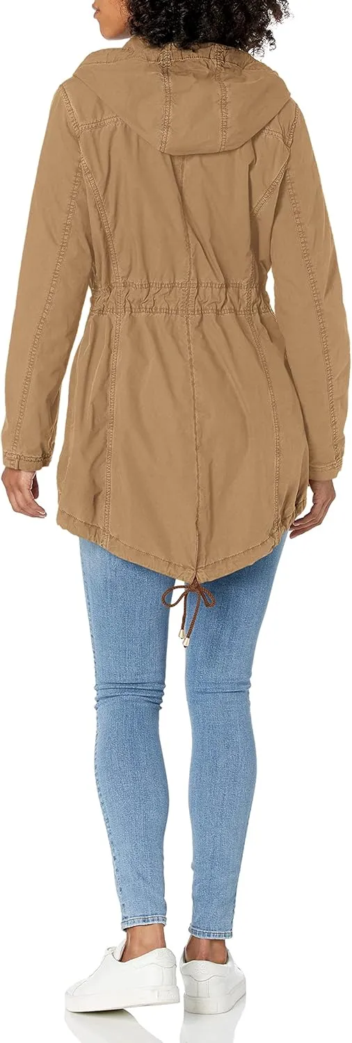 Levi's Women's Cotton Hooded Anorak Jacket (Standard & Plus Sizes)
