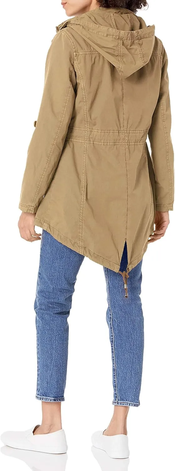 Levi's Women's Cotton Hooded Anorak Jacket (Standard & Plus Sizes)