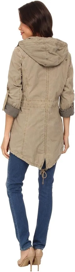 Levi's Women's Cotton Hooded Anorak Jacket (Standard & Plus Sizes)