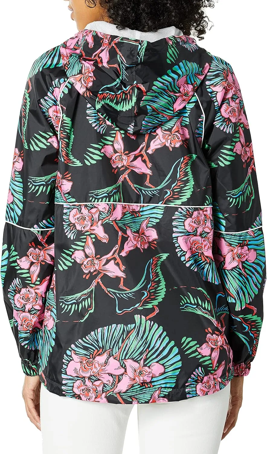 Levi's Women's Retro Lightweight Nylon Anorak Rain Jacket (Standard & Plus Sizes)