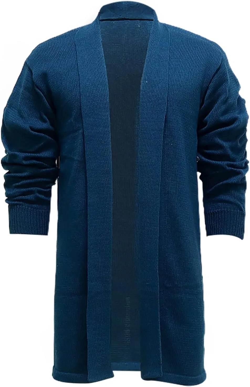 Long Cardigan Sweaters for Men Shawl Collar Sweater Open Front Cardigan Long Sleeve Knit Cardigan Fashion Oufits