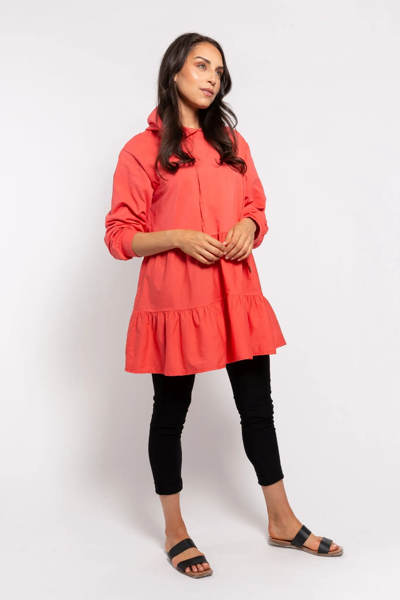 M Made in italy  Women's Knitted Long Sleeve Tunic