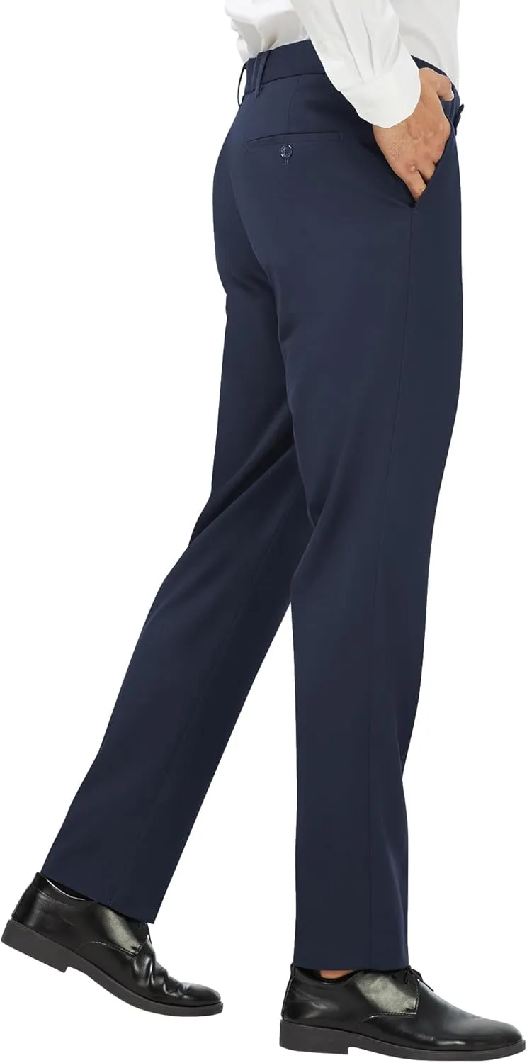 MAGE MALE Men's Slim Fit Stretch Dress Pants Stylish Suit Pants Dress Slacks